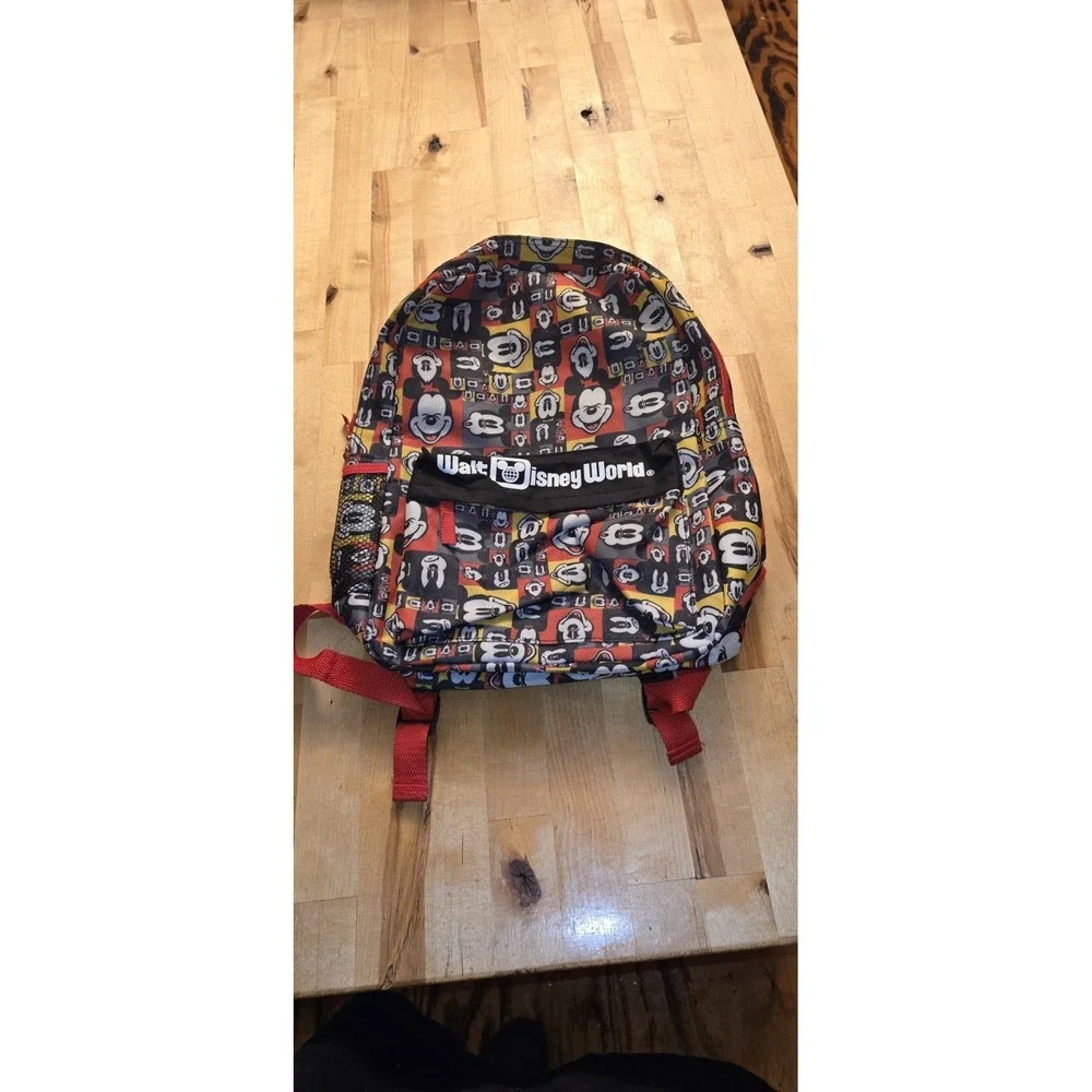Disney Parks Mickey‎ Mouse Kids Backpack Multicolor 100% Polyester